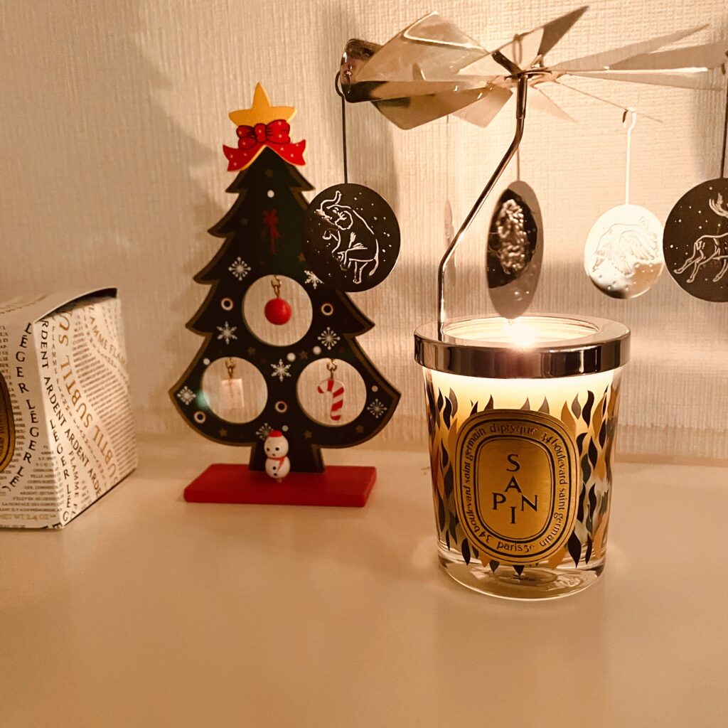 Diptyque】クリスマスキャンドルを購入/私の使い方3パターン | LEE