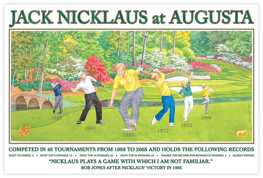 The Masters - Golf Art Prints & Collectibles