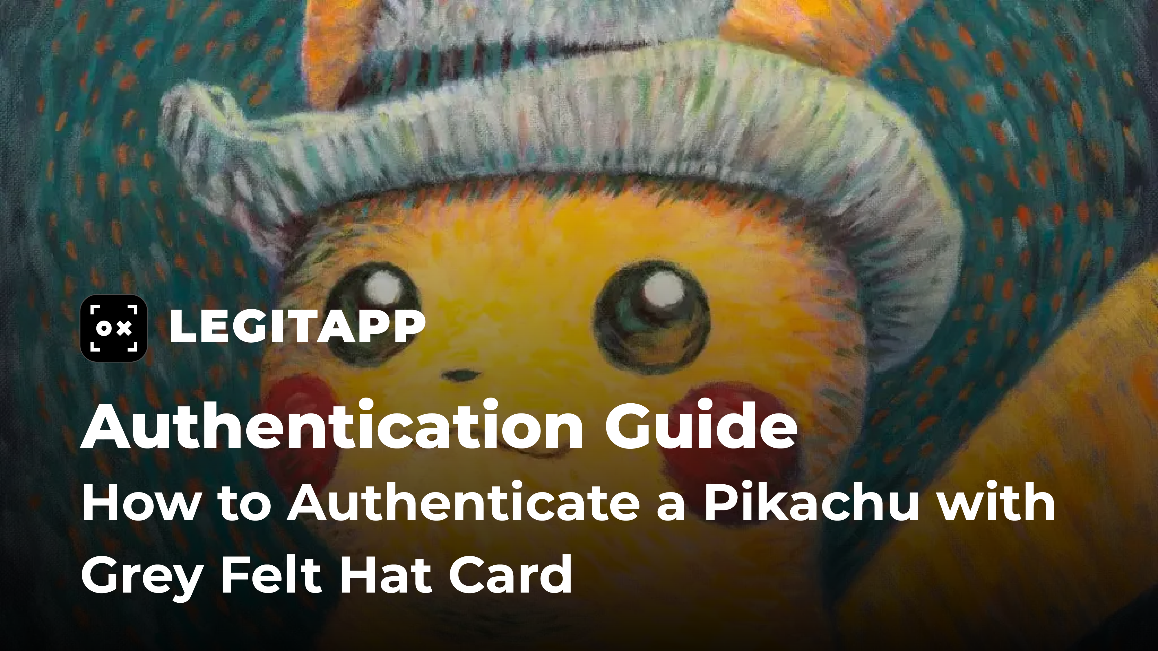 Real vs Fake: How to Authenticate a Pikachu with Grey Felt Hat