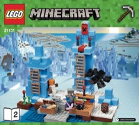 LEGO Instructions for set 21131 The Ice Spikes, Minecraft
