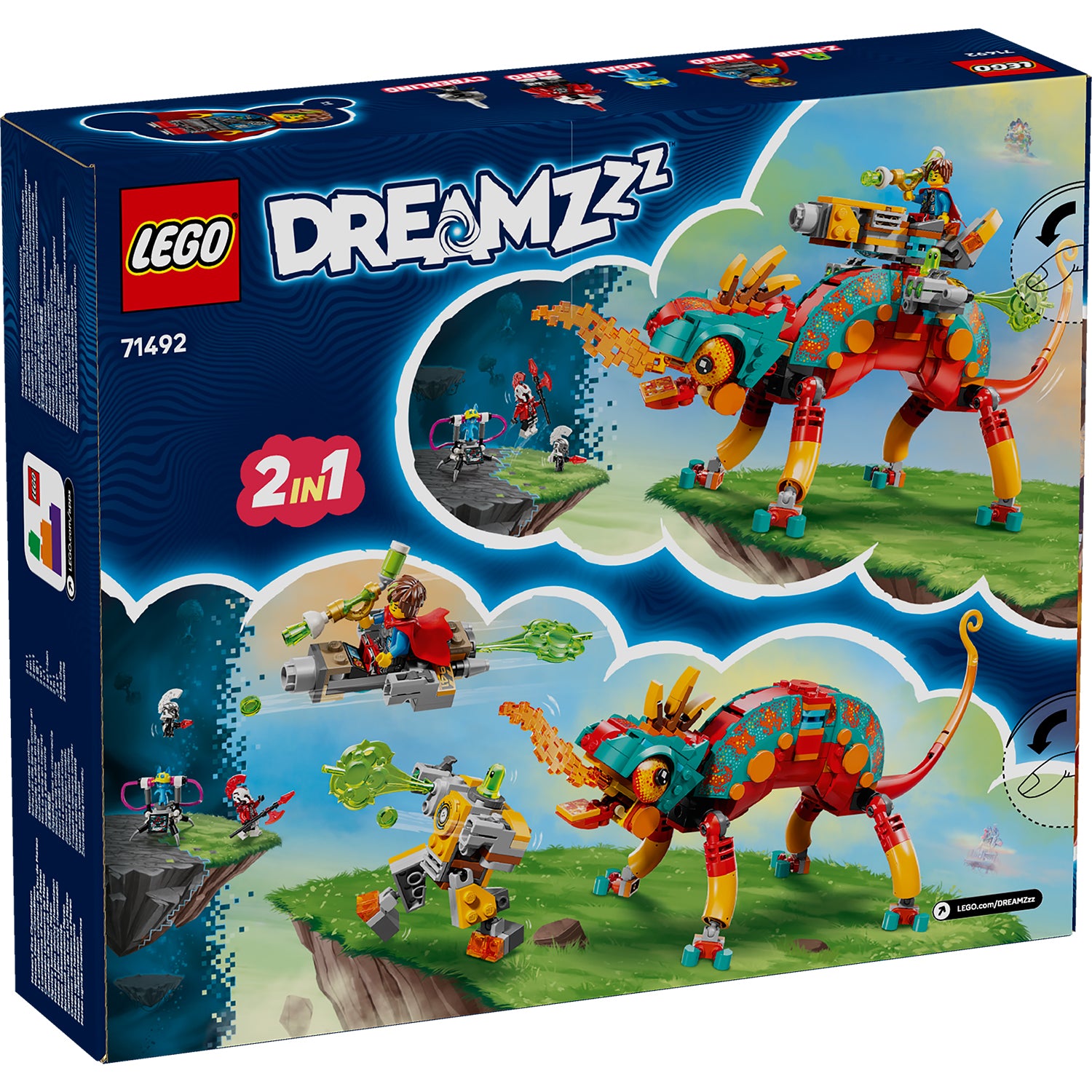 LEGO® DREAMZzz™ Mateo's Fire Chameleon – AG LEGO® Certified Stores