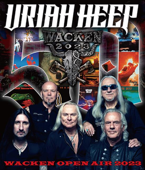 ユーライア・ヒープ / 2023年8月3日 ドイツ W.O.A. 公演 FHD 完全収録