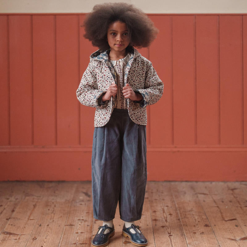 MINI RODINI 花柄タートルネック 92/98 MINI RODINI 花柄