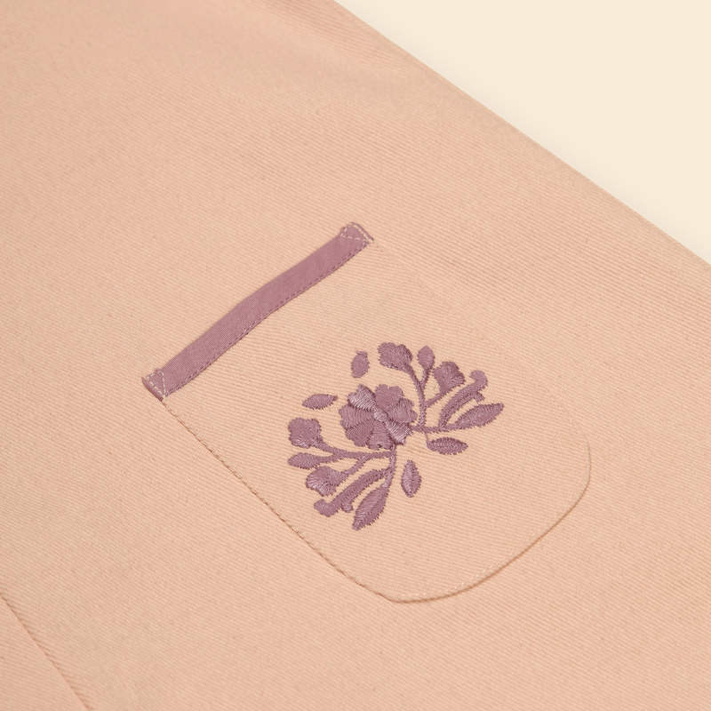 Apolina（アポリナ）2026SS VADA APRON PLAYSUIT - satin pink