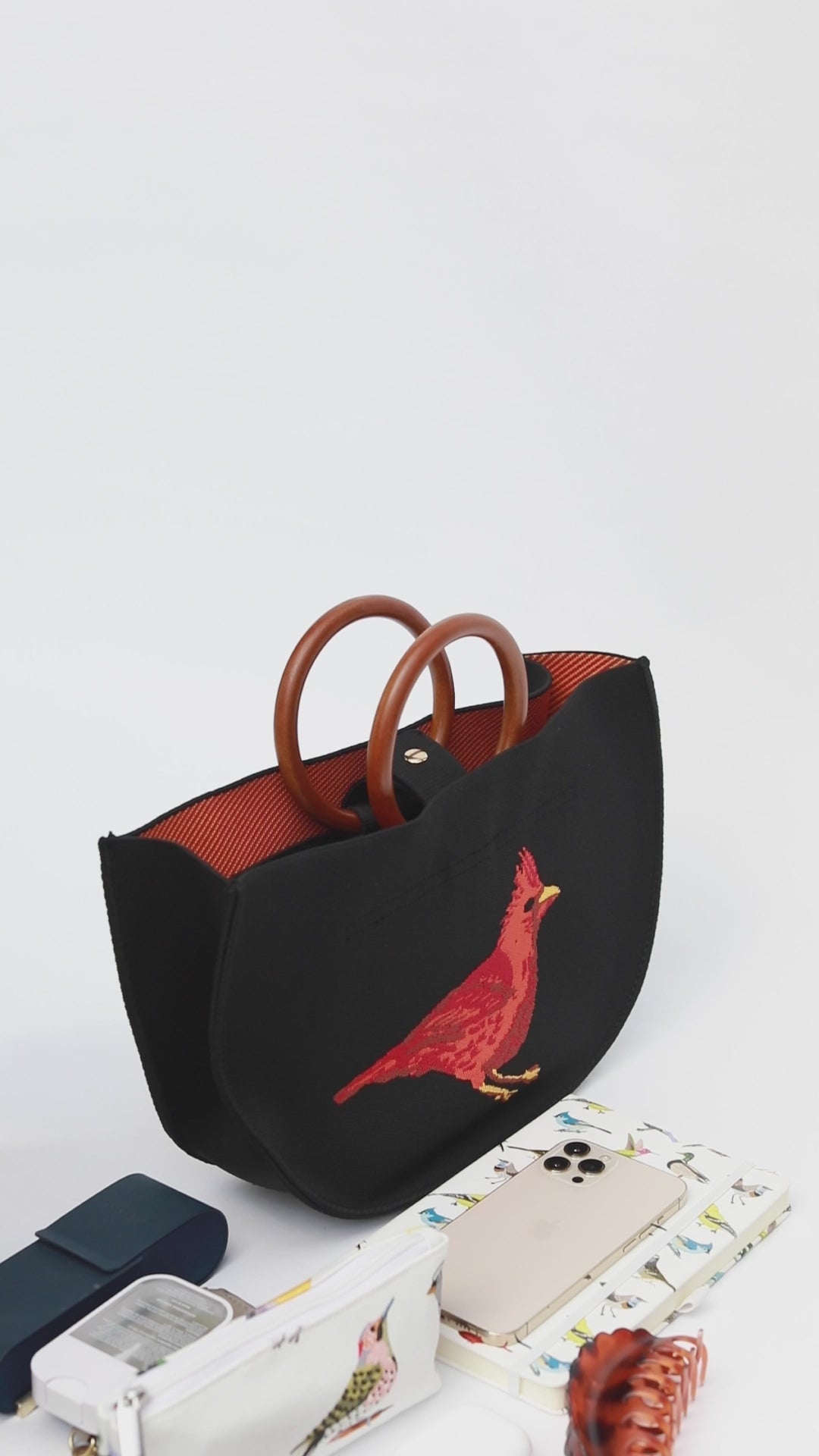 EVIE handbag Anna's Hummingbird – Lesley Evers
