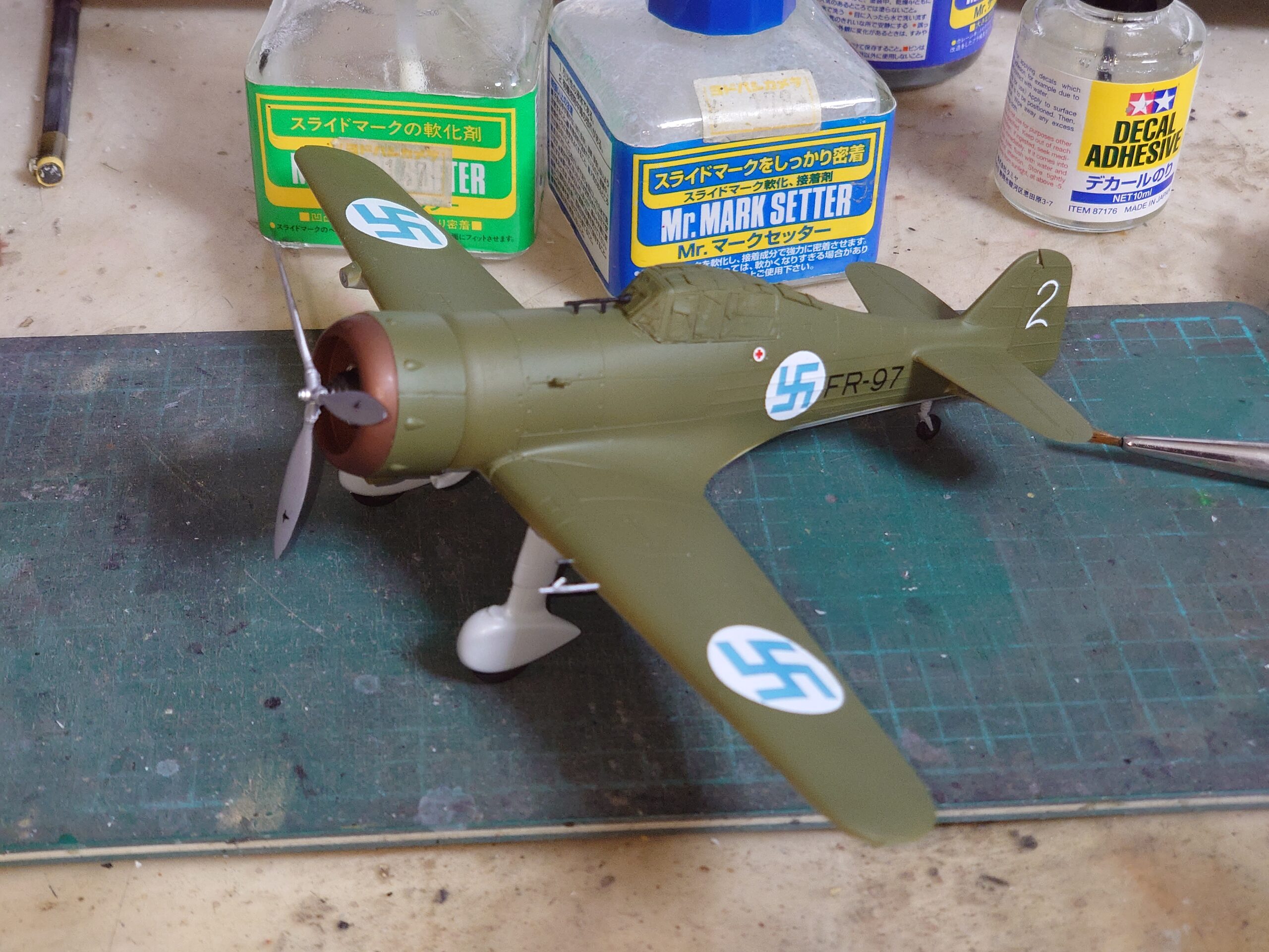 MPM フォッカーD-21(フィンランド空軍) 製作記④ | 模型大隊戦闘日誌