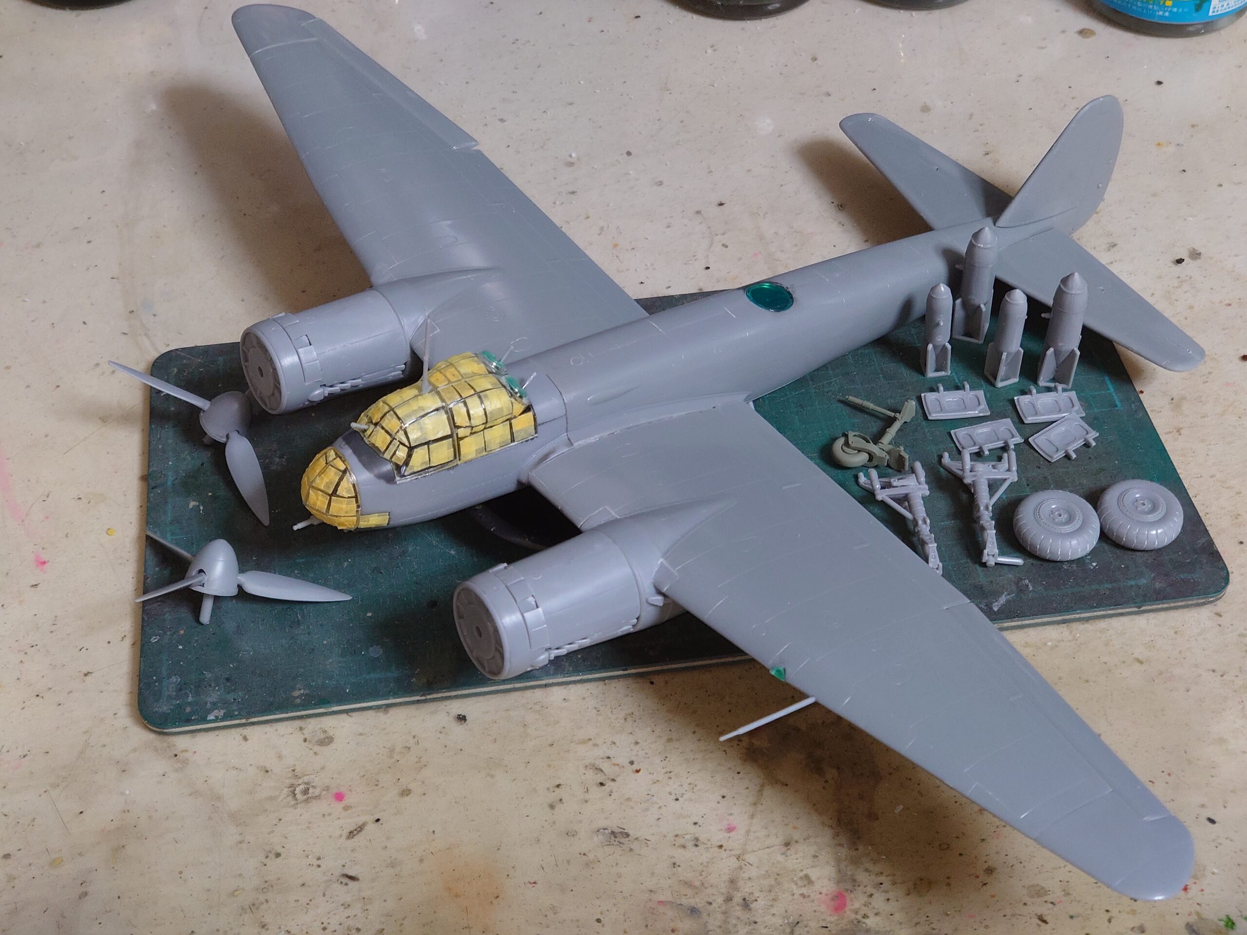 ハセガワ ユンカースJu88A-4(フィンランド空軍) 製作記⑤ | 模型大隊