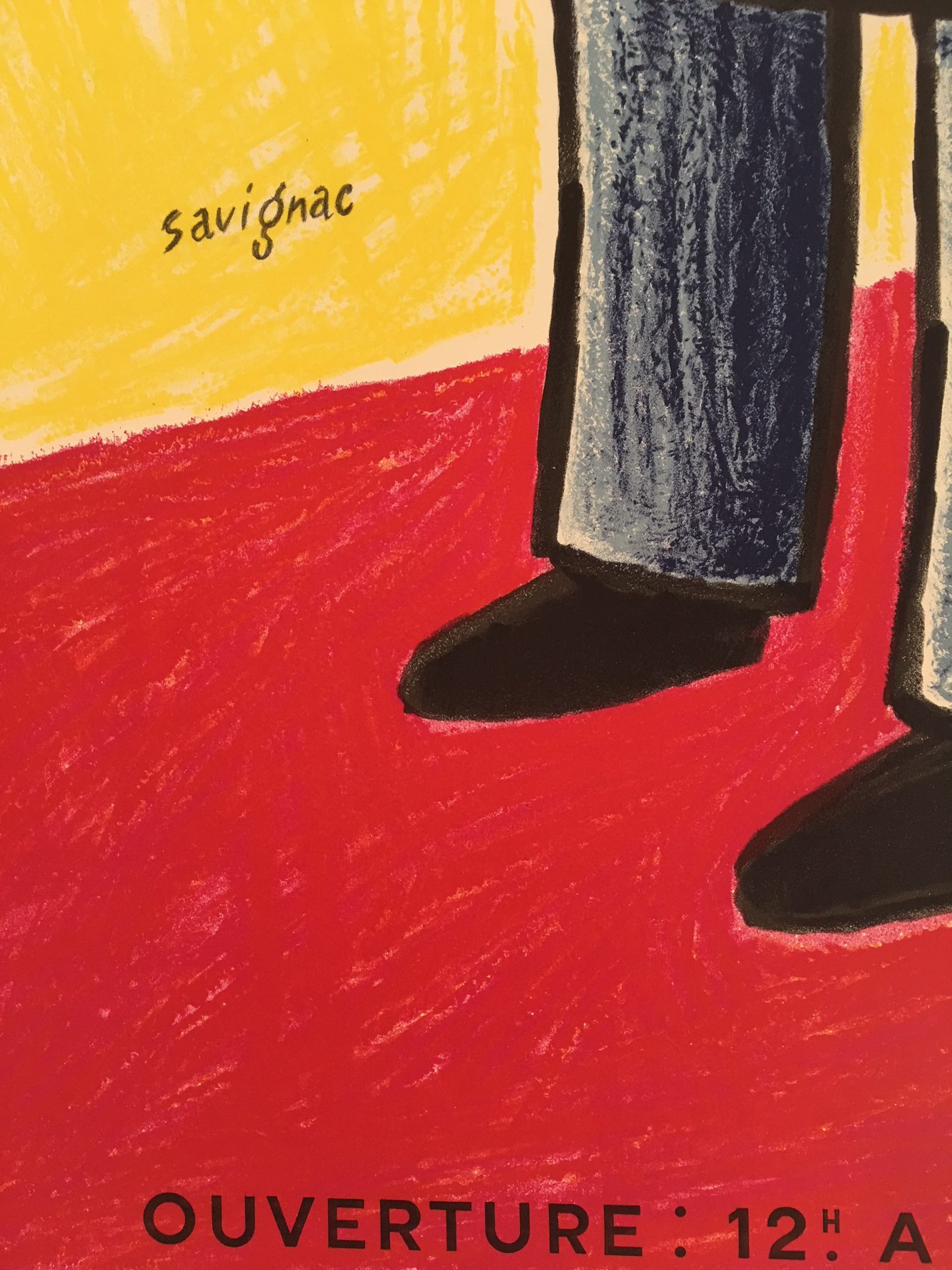 Savignac Musee de l'affiche Original Vintage Poster