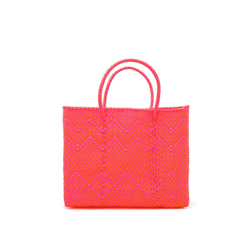 MERCADO BAG - PLAYA - Orange / Pink (XS) | Letra｜レトラ公式通販