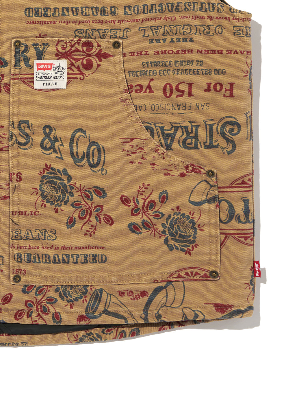 LEVI'S® x TOY STORY ジップフロント ベスト – リーバイス®公式