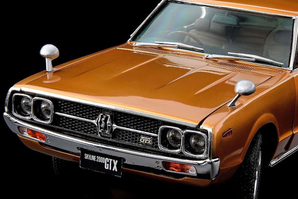 黄金のケンメリ降臨！ナガノ製プラモ「1/20スカイラインGT-R」を後期