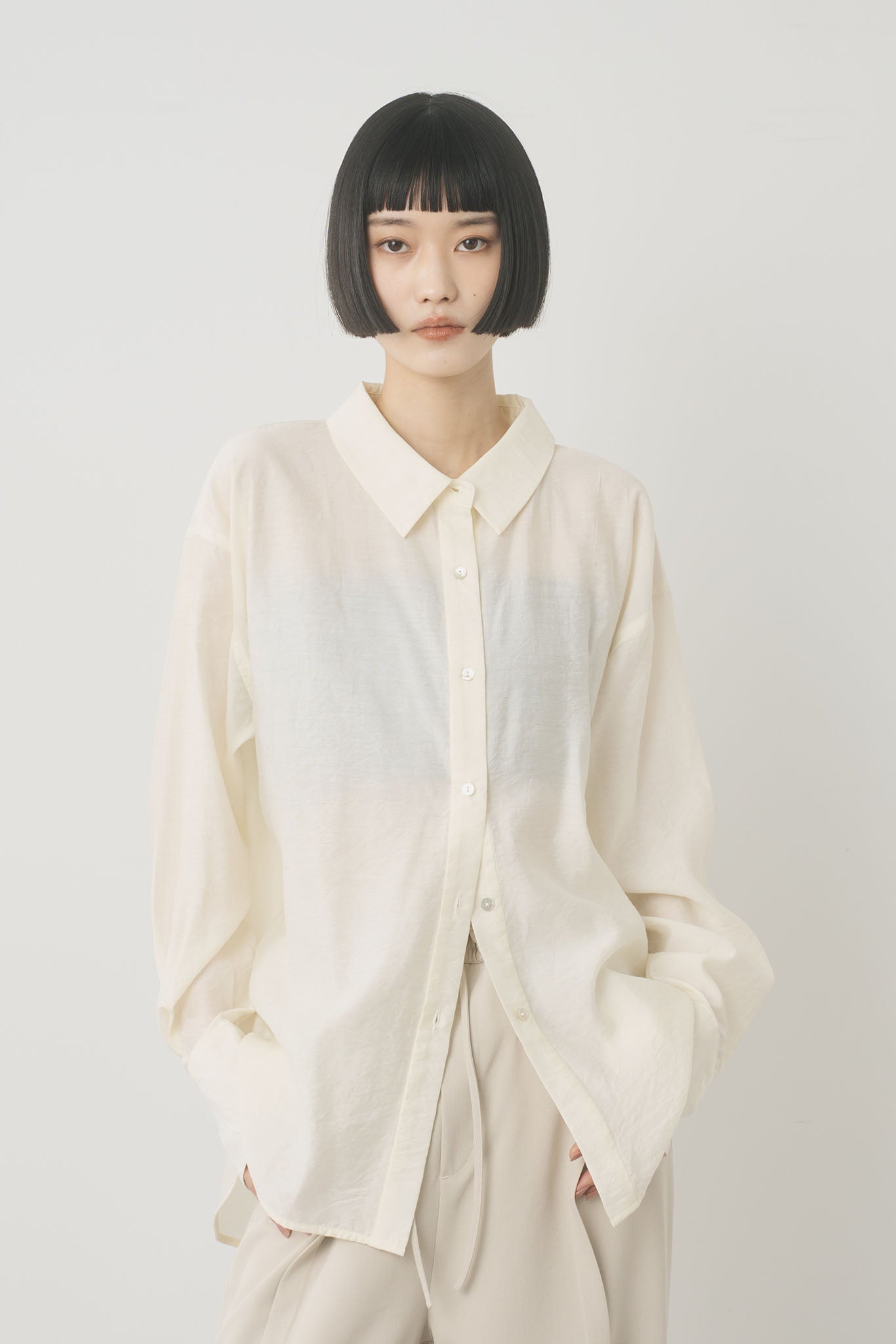 ニットビスチェセットシャツ