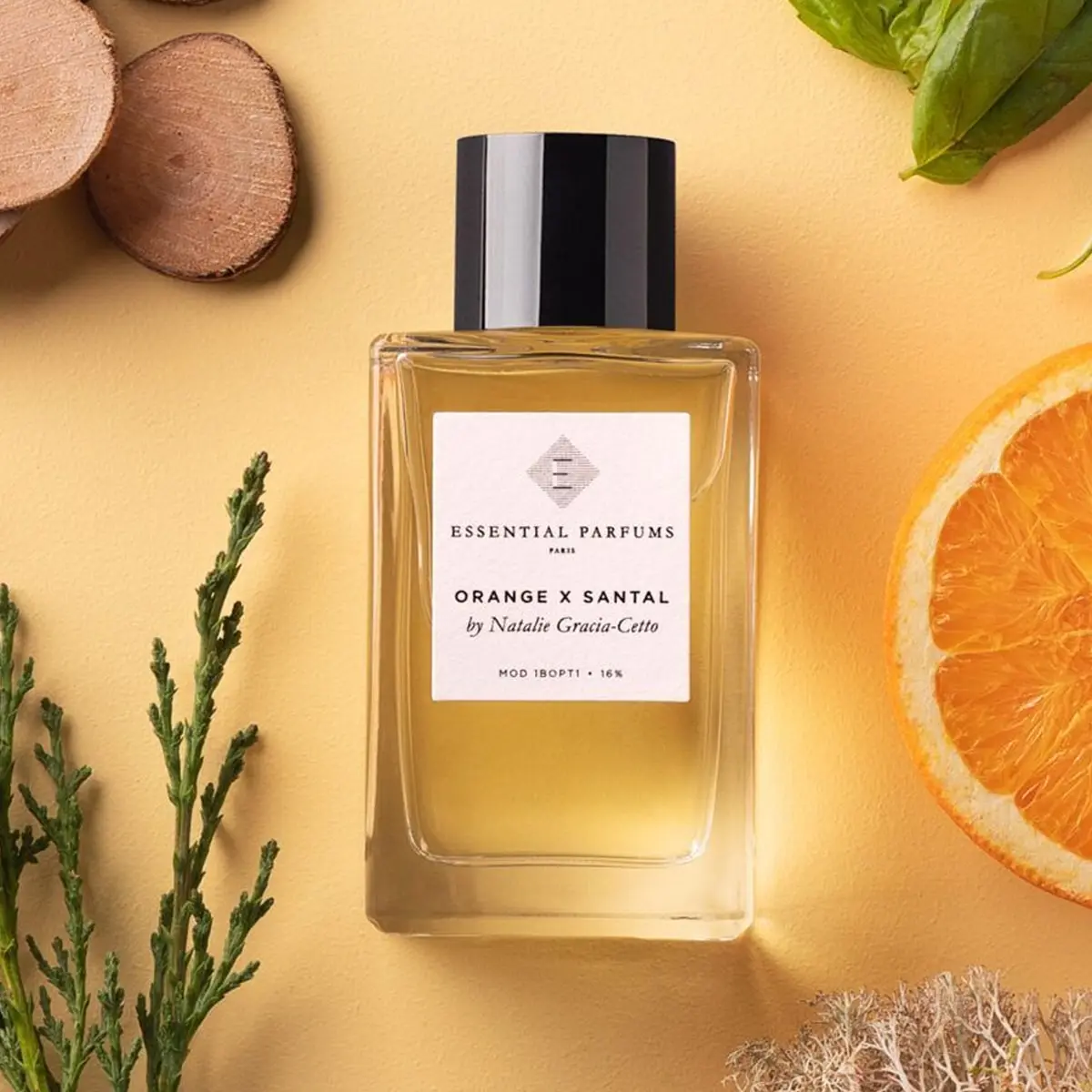 Discover Essential Parfums Orange X Santal 100ml, a luxurious