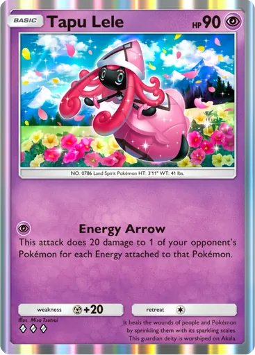 Tapu Lele • Celestial Guardians (A3) #84 – Limitless TCG Pocket