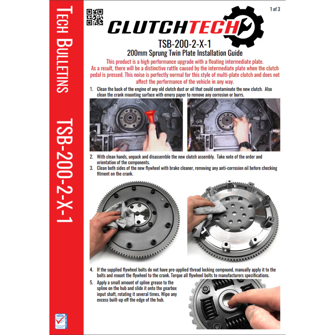 XClutch GR86 / BRZ 8in Twin Sprung Ceramic Clutch Kit – LIMIT+1
