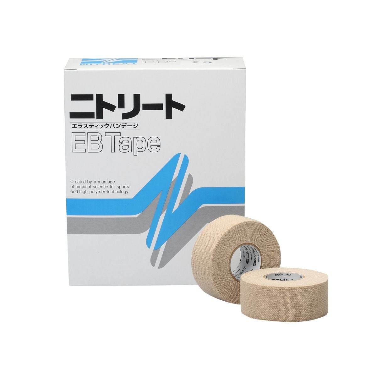 NITREAT (ニトリート) EBテープ EB-25 エラスティックバンテージ 25mm