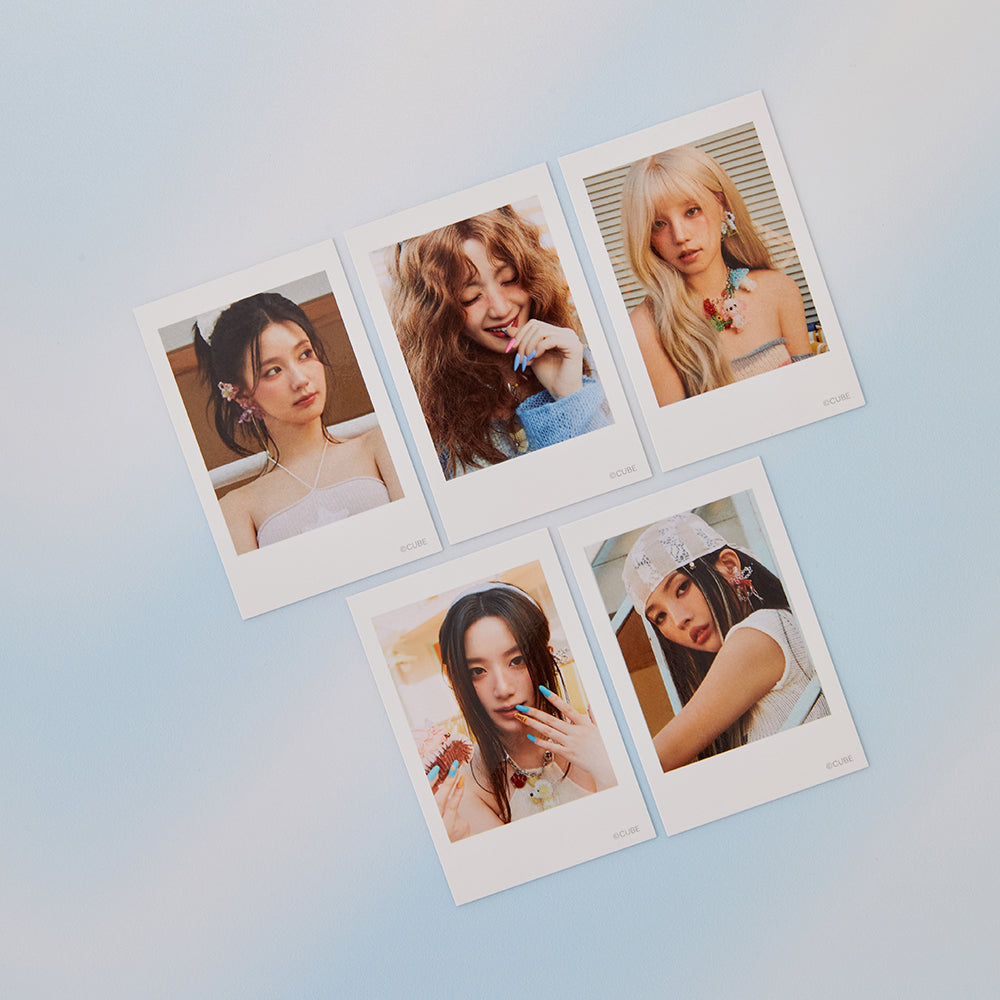 i-dle ティンケースポラロイドセット – LINE FRIENDS SQUARE JAPAN