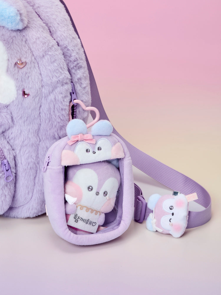 BT21 minini クリアバッグチャームポーチ(RIBBONED YOU) MANG – LINE