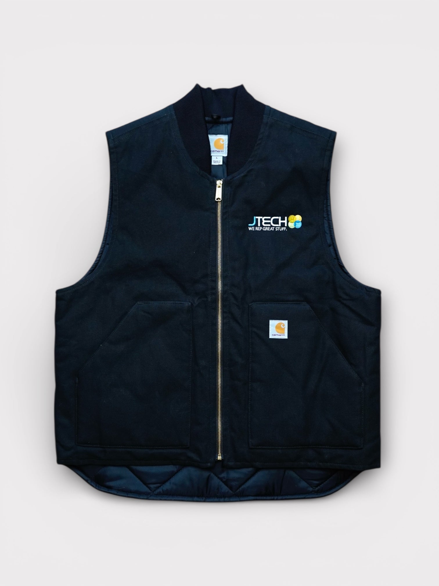00's Carhartt Duck vest made in Mexico【L】カーハート ダックベスト