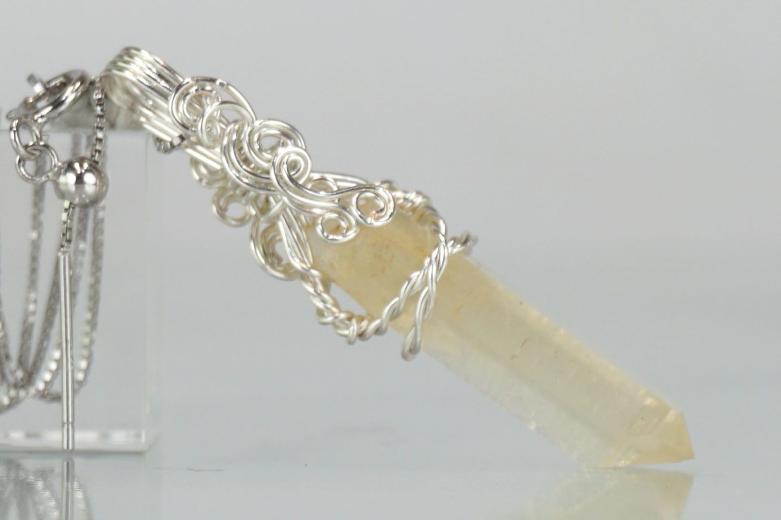 奈良県 天川村産 レモン水晶【希少】 - リアファル