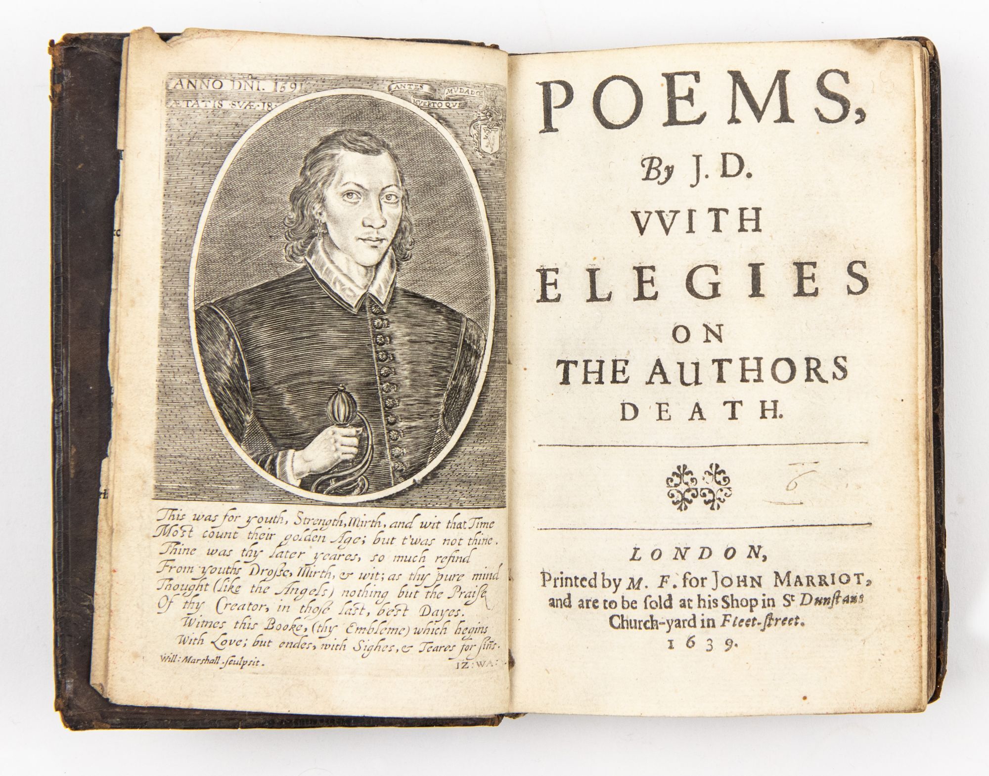 Poems, by J.D. VVith elegies on the authors death | John Donne