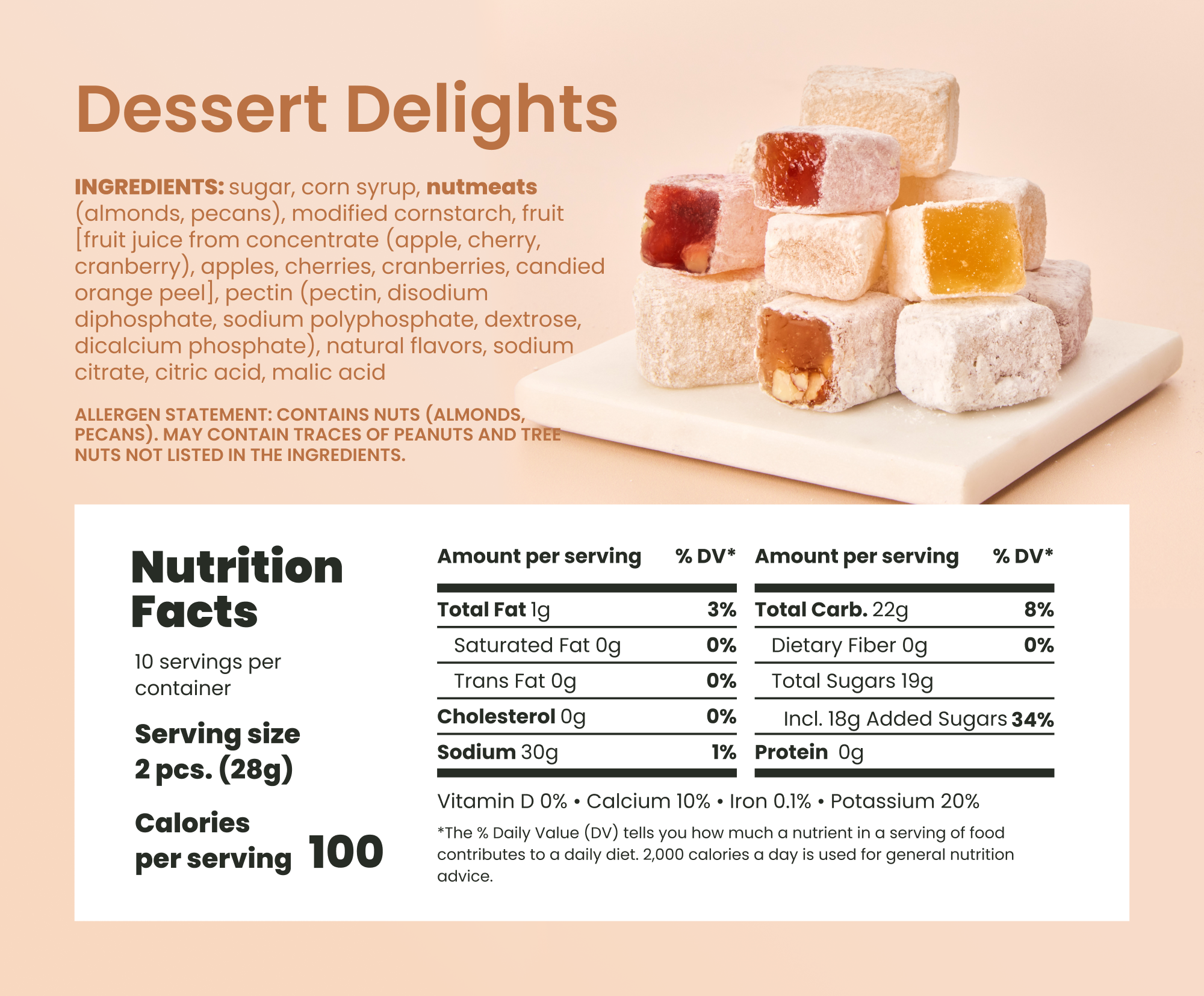 10oz Dessert Delights – Liberty Orchards