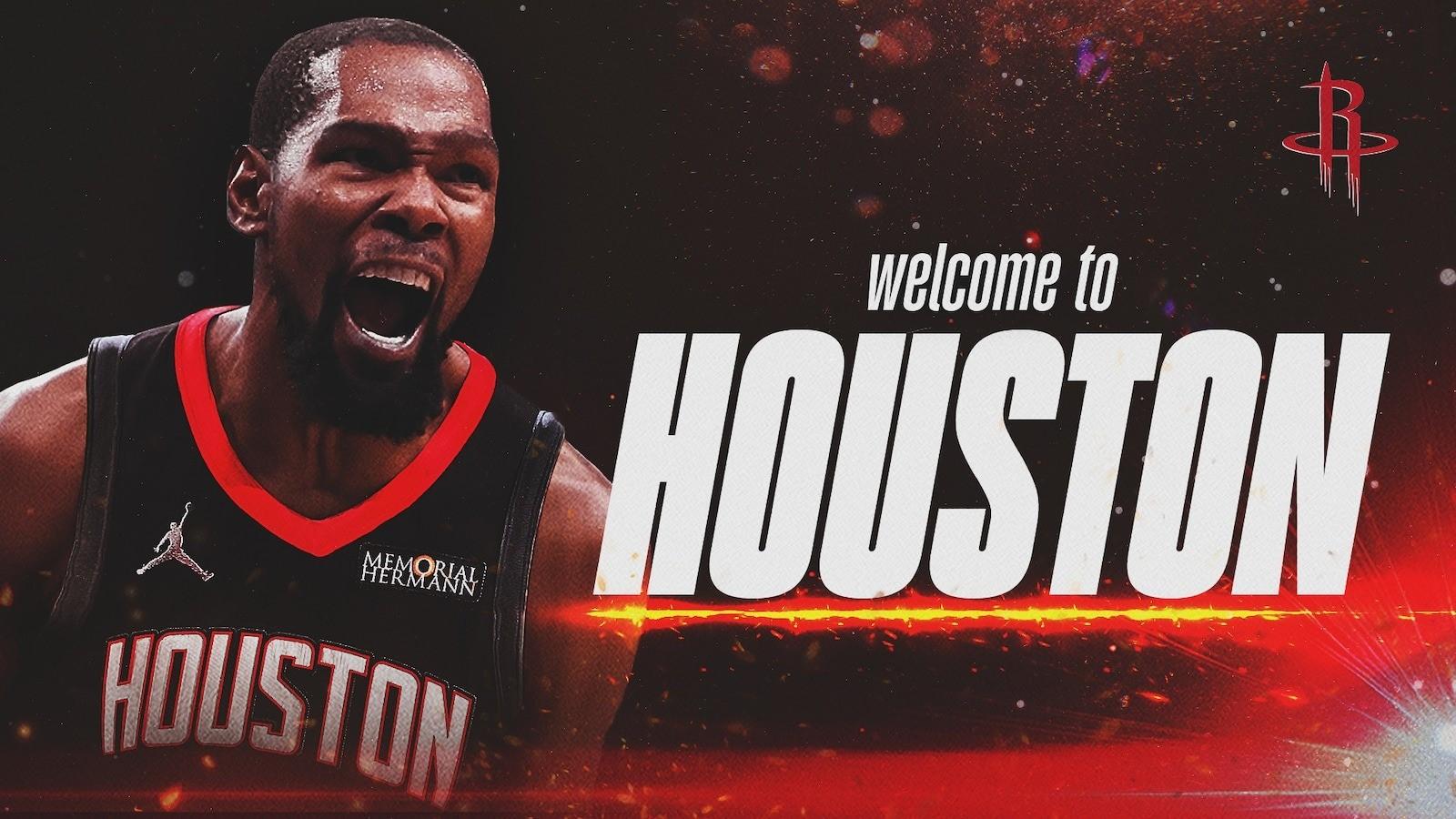 Houston Rockets Kevin Durant.