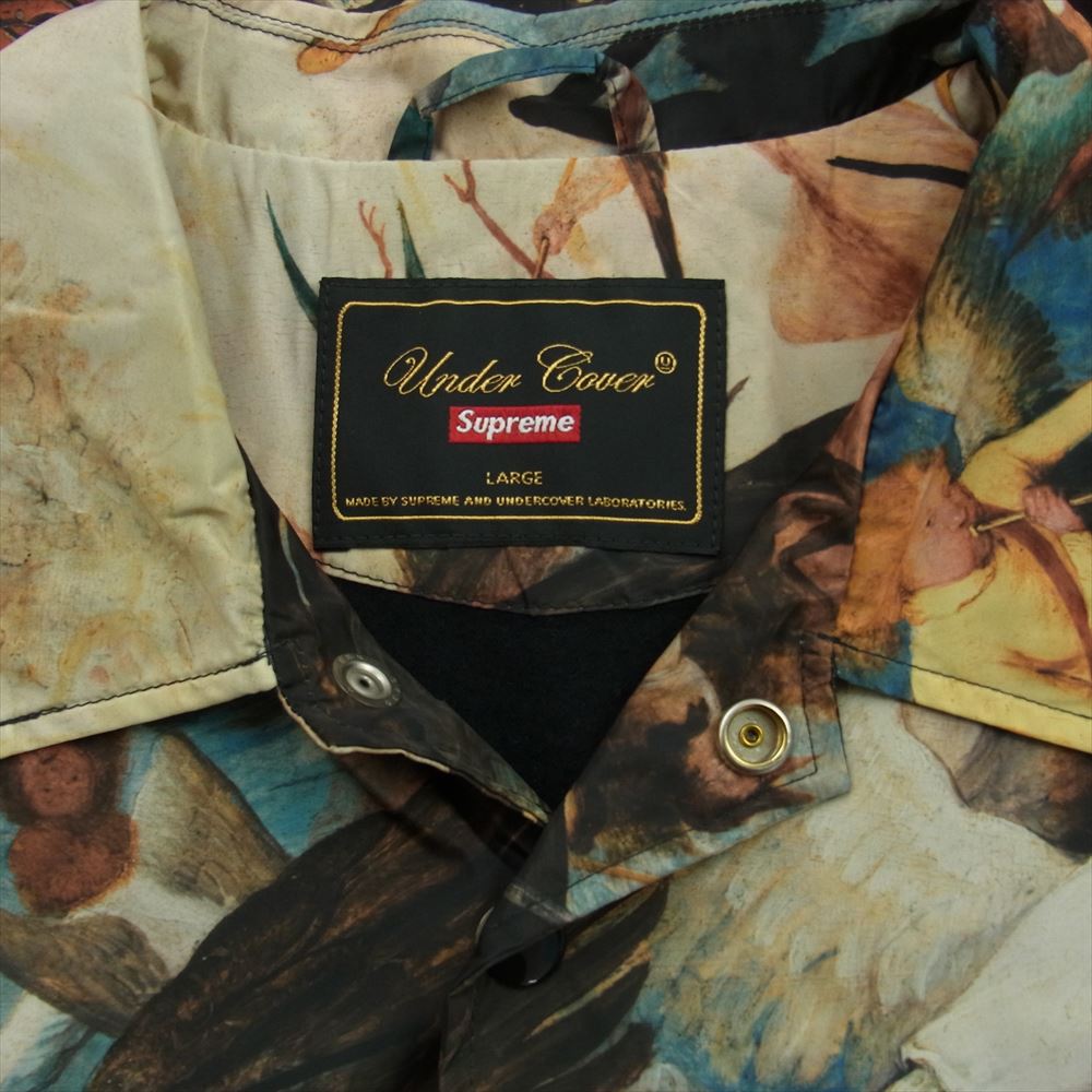 Supreme シュプリーム 16AW × UNDERCOVER Coaches Jacket 絵画転写