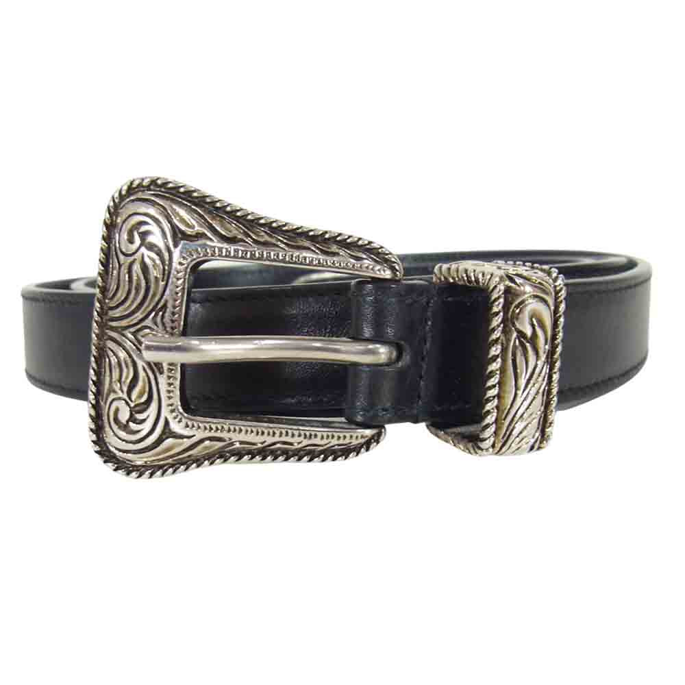 SAINT LAURENT サンローラン 346571 ウエスタン バックル レザー