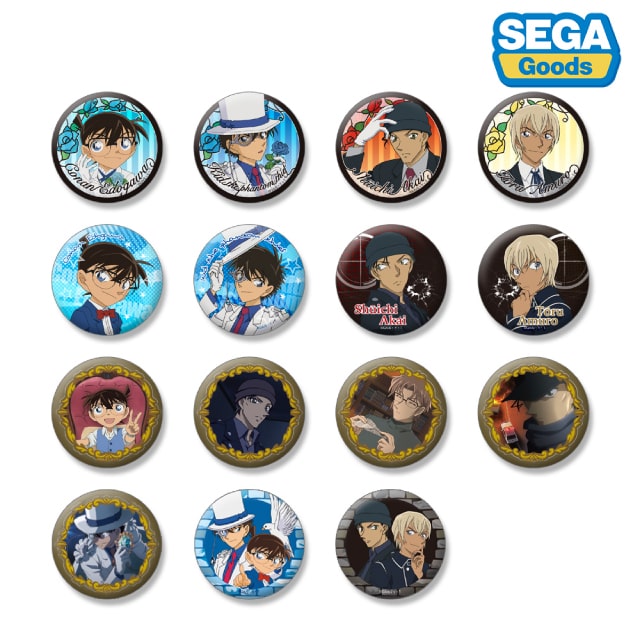 BOX】『名探偵コナン』 缶バッジ Vol.1 : サンデープレミアムSHOP