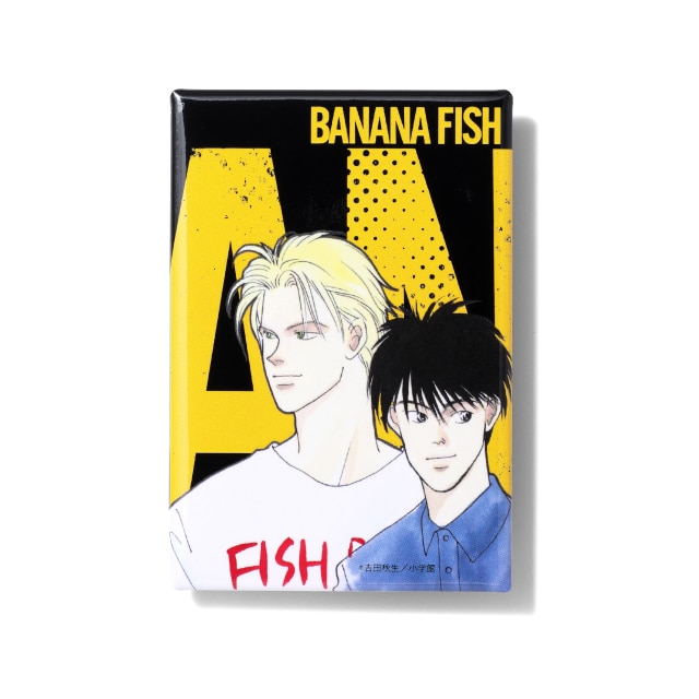 BANANA FISH』 原作ランダムスクエア缶バッジ（全6種） : 月刊flowers