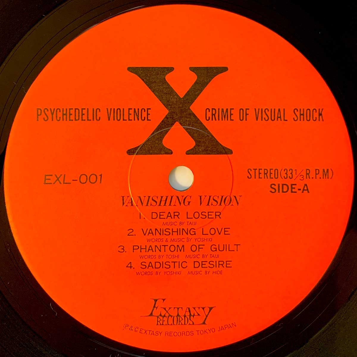 X Japan - Vanishing Vision [1988 Japan Original] (LP) – Light'n Up