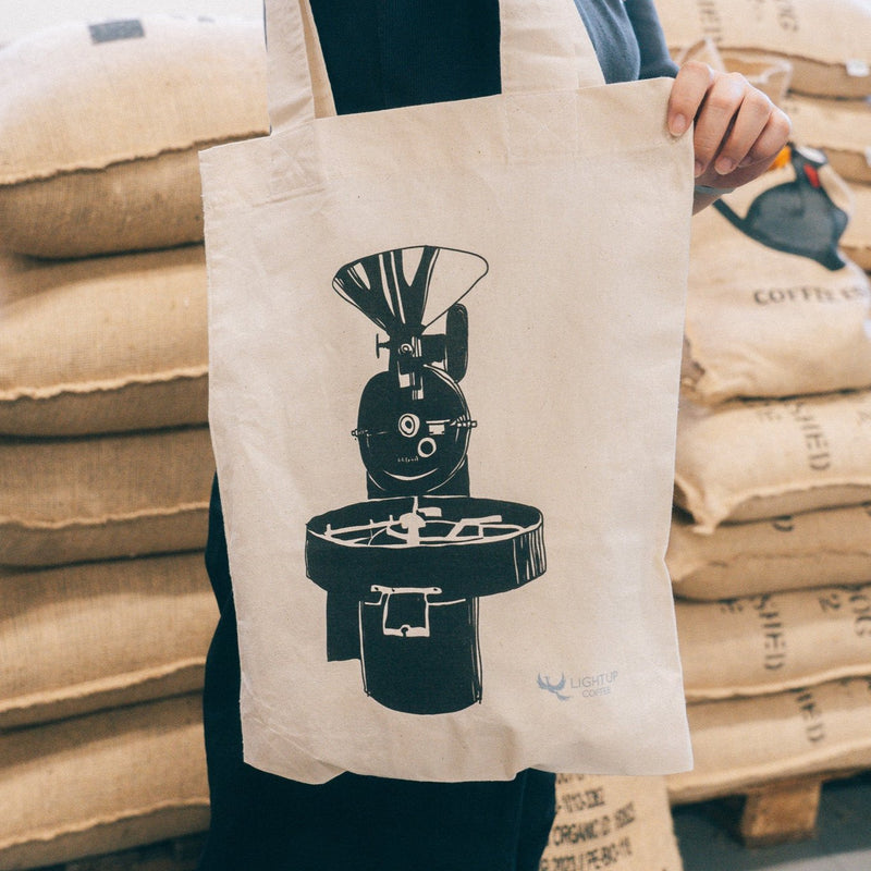 三鷹焙煎所 1周年記念トートバッグ – LIGHT UP COFFEE