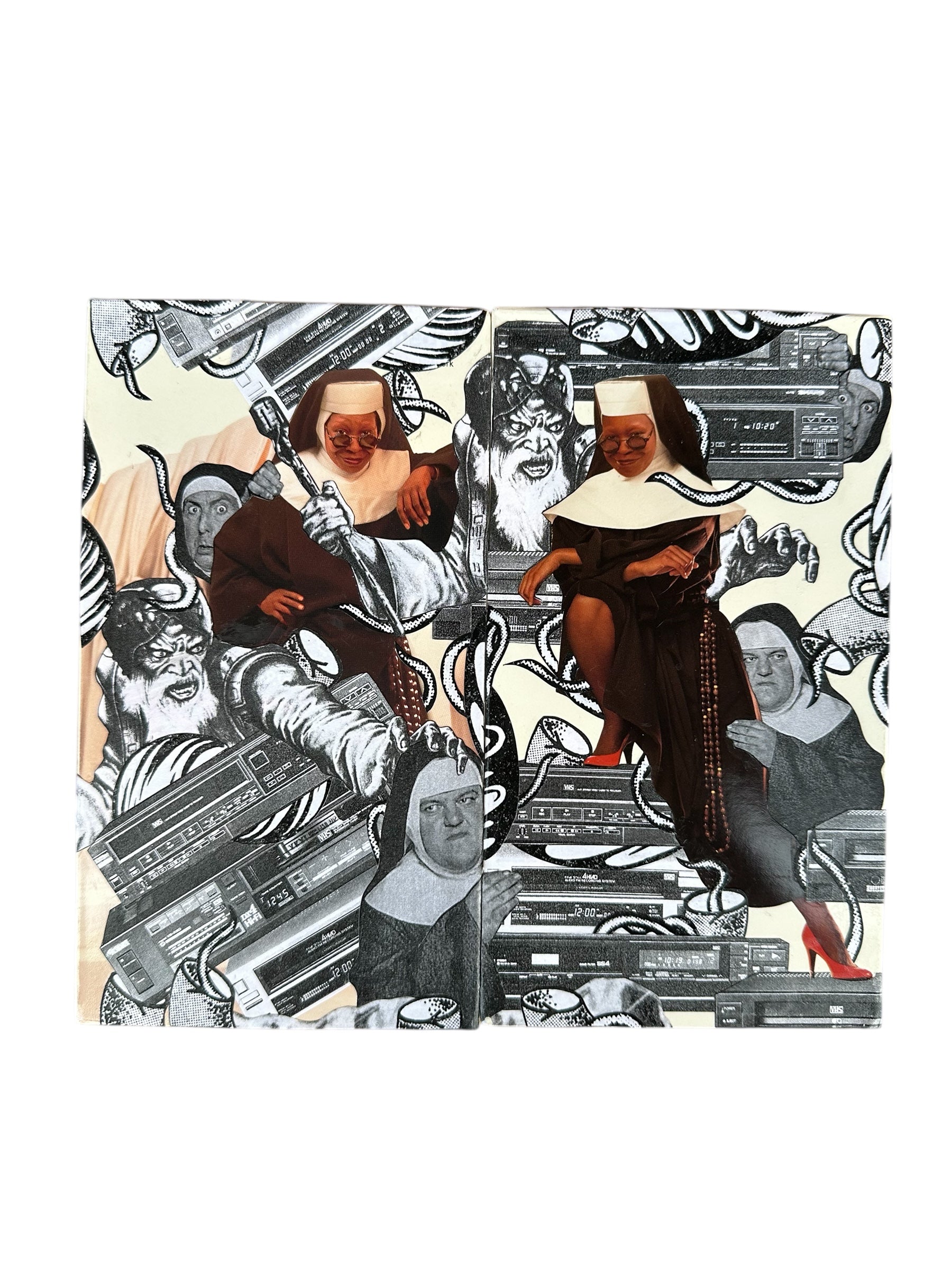 VHS コラージュ・アーティスト SKIFF コラージュビデオ ビデオテープ