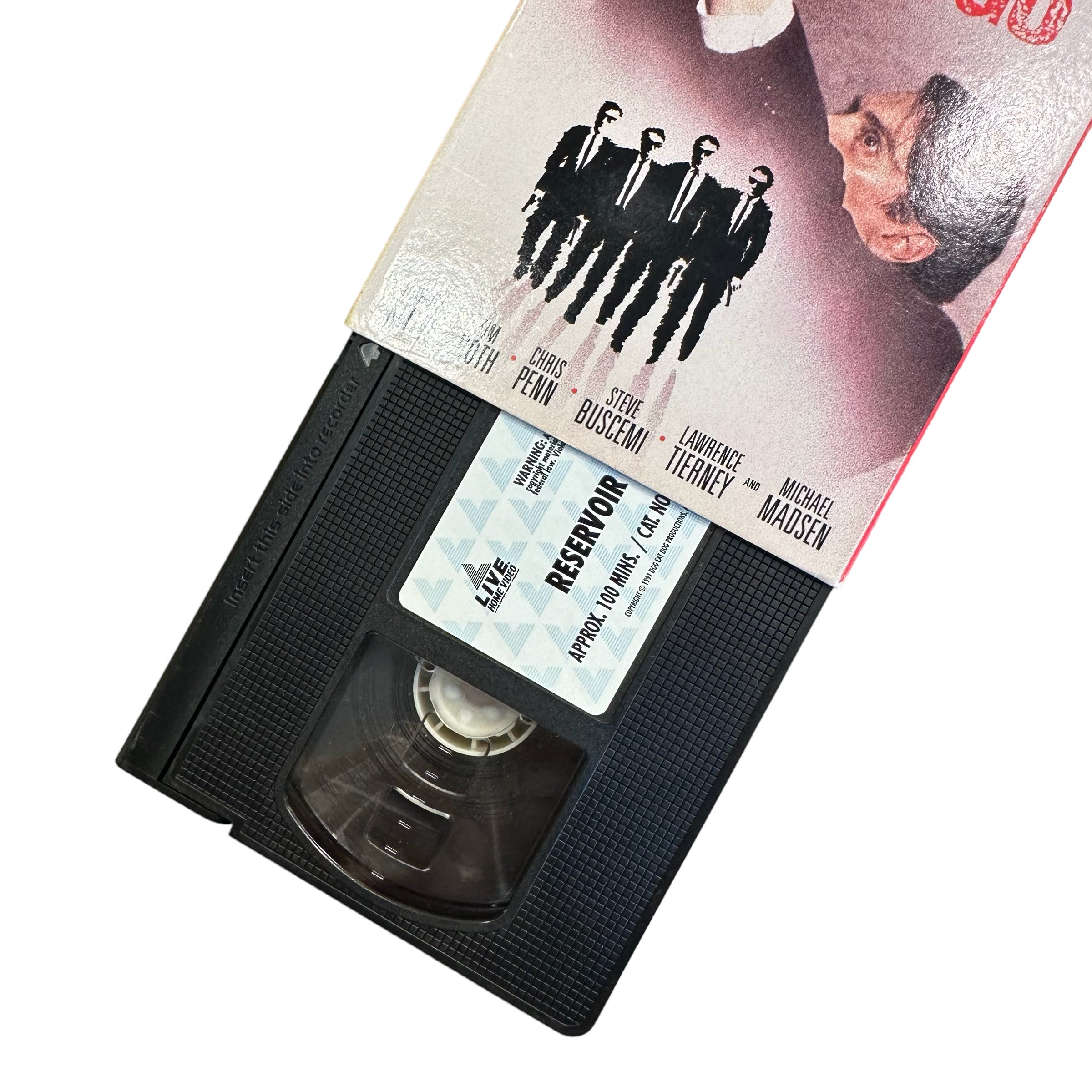 VHS ビデオテープ 輸入版 レザボア・ドッグス Reservoir Dogs 海外版