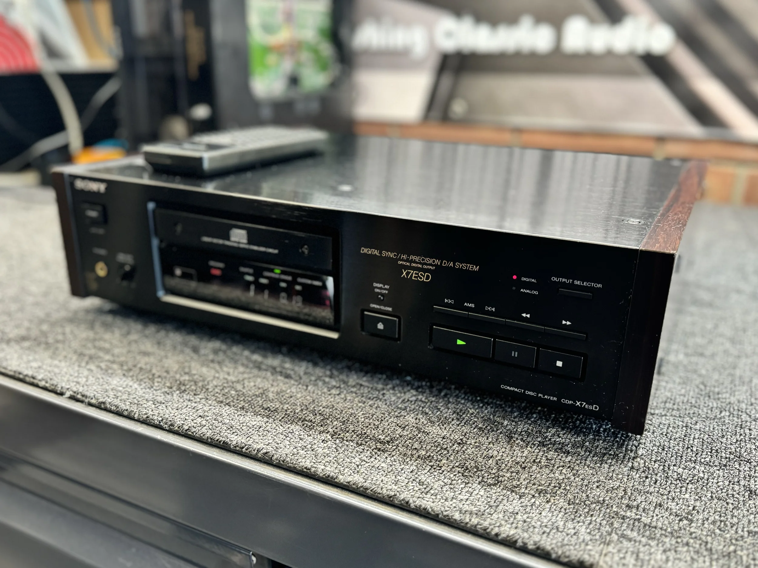 Legendary Sony CDP-X7ESD CD Player For Sale! | LiQUiD AUDiO