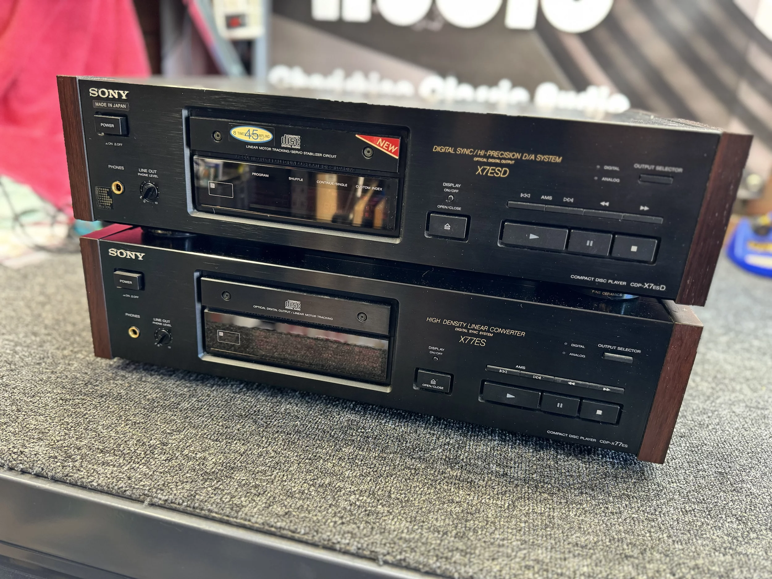 Legendary Sony CDP-X7ESD CD Player For Sale! | LiQUiD AUDiO