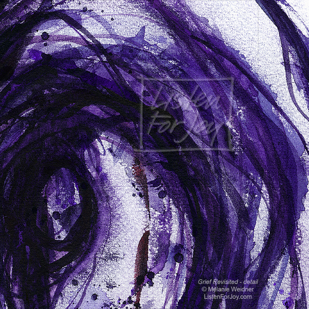 Original Art: Grief Revisited | Listen For Joy | Spiritual Art