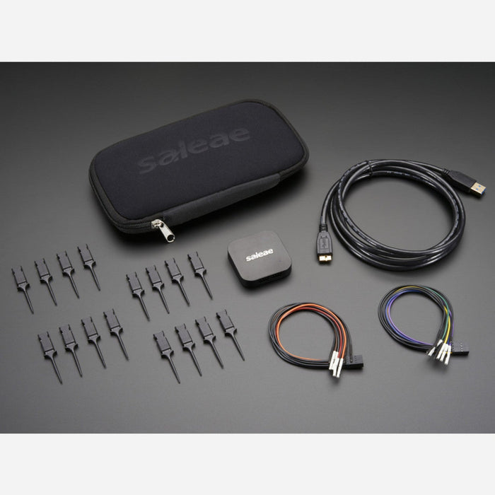 Saleae Logic Pro 8 - 8 Channels Logic + Analog - Black — Little Bird