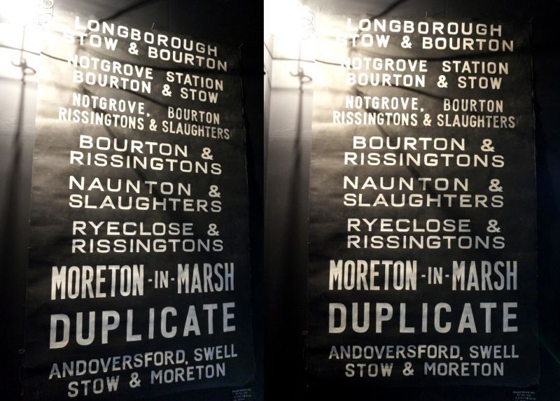 ENGLAND antique BUS ROLL SIGN 1960's バスサイン 行先回転案内標示