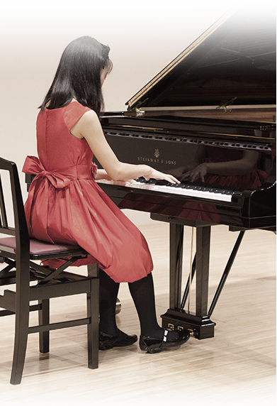 練習用ピアノシューズ（ストレッチ生地）ヒール高2cm 子供サイズ（21.0