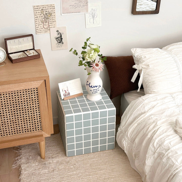 LR タイルテーブル｜タイルキューブ 韓国インテリア おしゃれ スツール