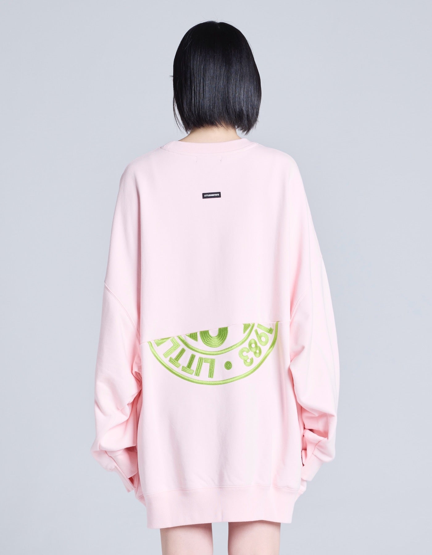 little sunny bite (リトルサニーバイト)logo sweat top / PINK