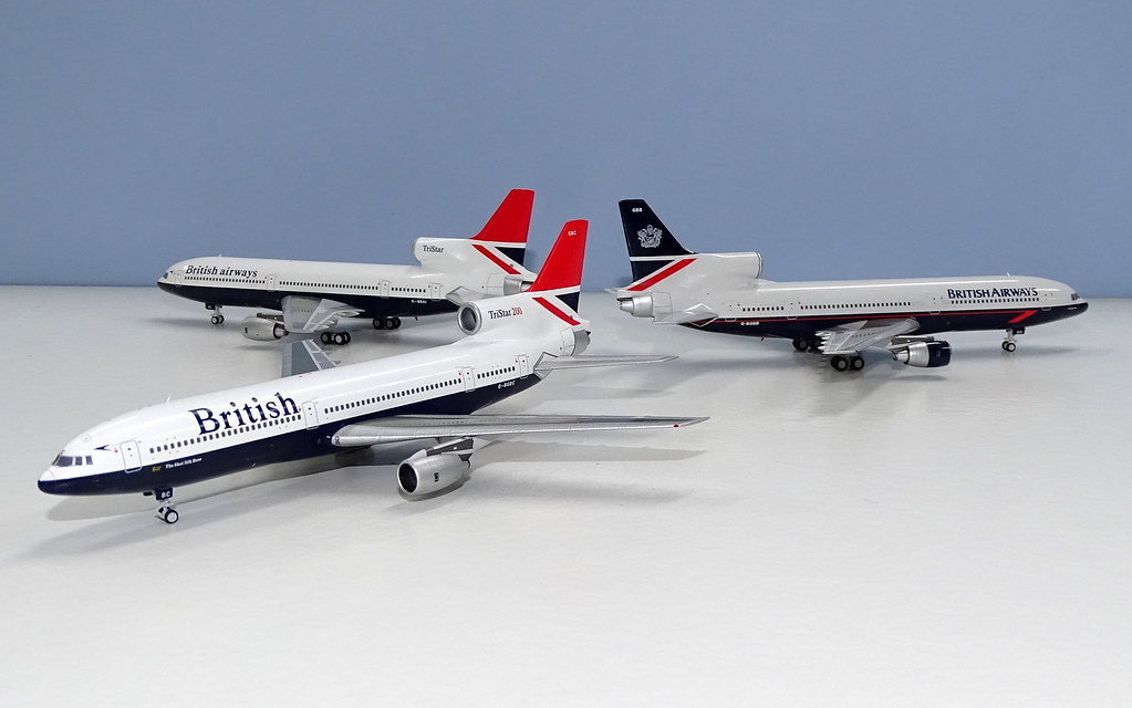 ロッキード L-1011-500 British Airways 1:200 ロッキード L-1011-500