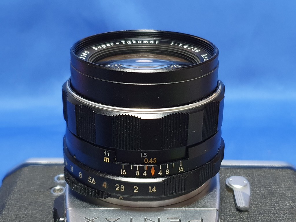 レンズ沼303本目】貴重なSuper-Takumar 50mm F1.4 8枚玉とPENTAX SP