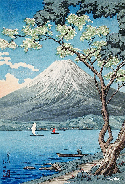 Mount Fuji from Lake Yamanaka print in high resolution by … | Flickr