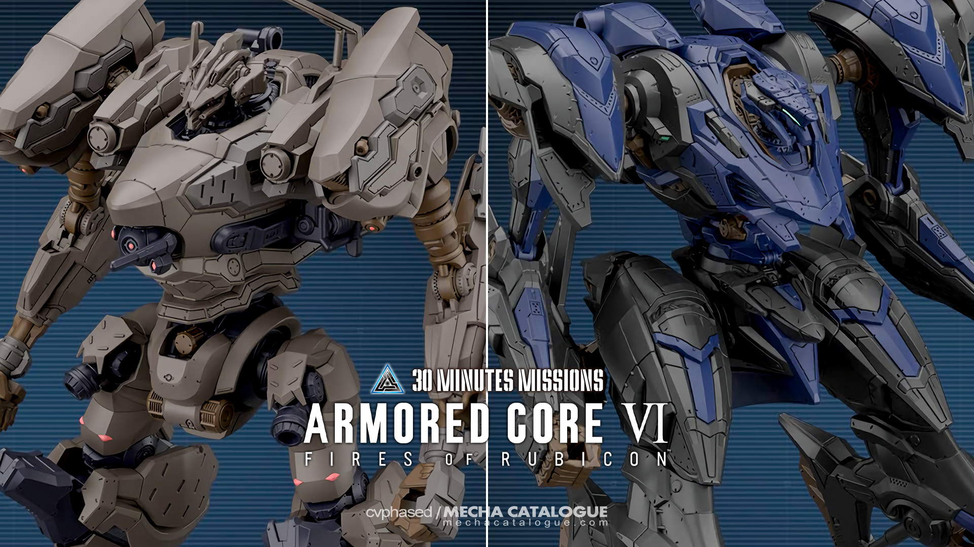 30MM “Armored Core VI” Kits Finally Revealed! Nightfall and Steel