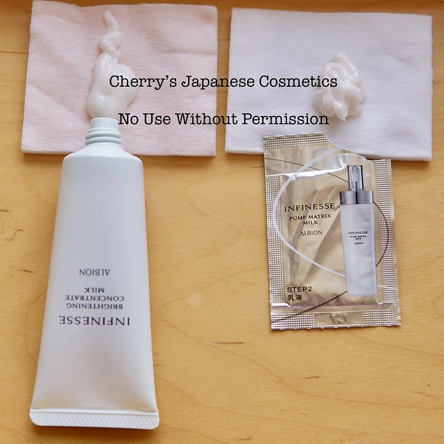 Albion INFINESSE PUMP MATRIX MILK is the quickest to be smooth