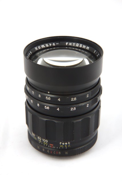 Sankyo Kohki Komura 105mm f/2 | Flickr
