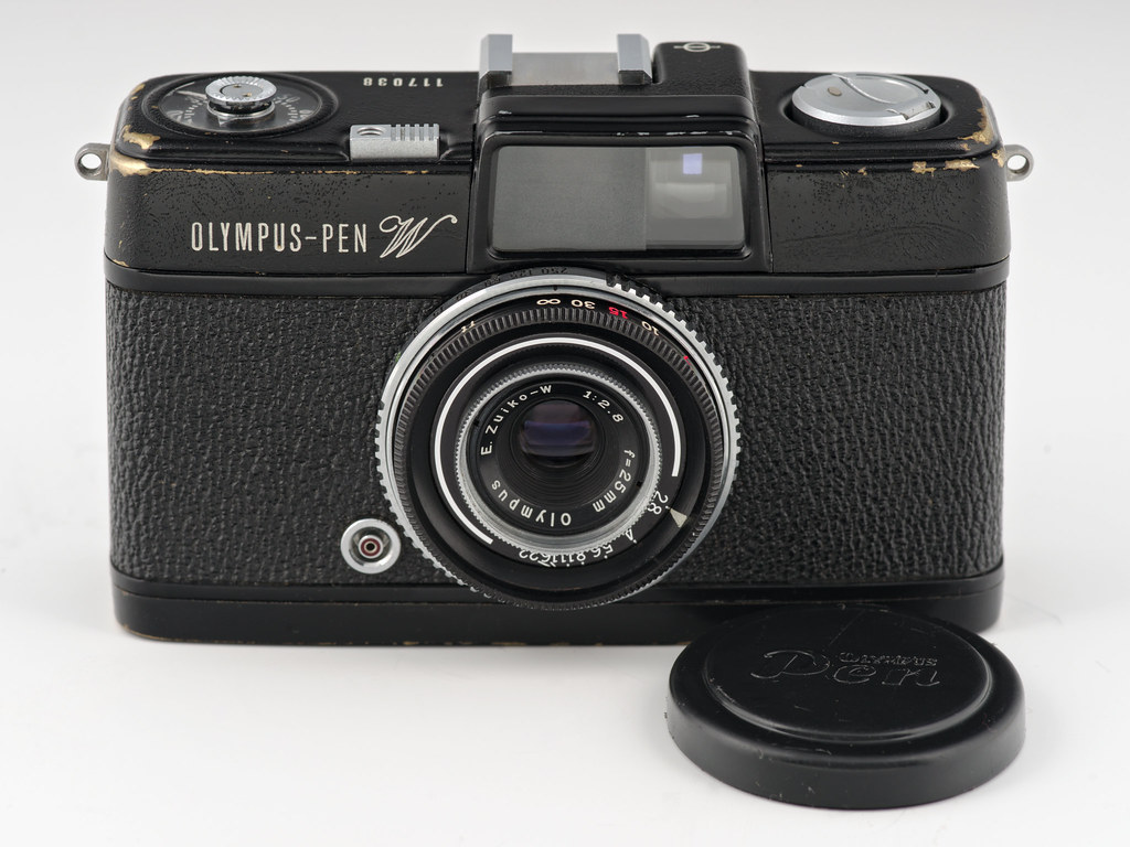 Olympus-Pen W | Olympus-Pen W (for wide) with E. Zuiko-W 2.8… | Flickr